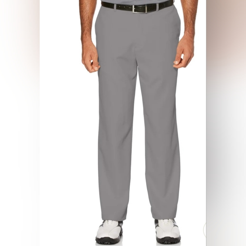 NWT Men's PGA Tour Men's Flat Front Expandable Waistband Pant 32x30